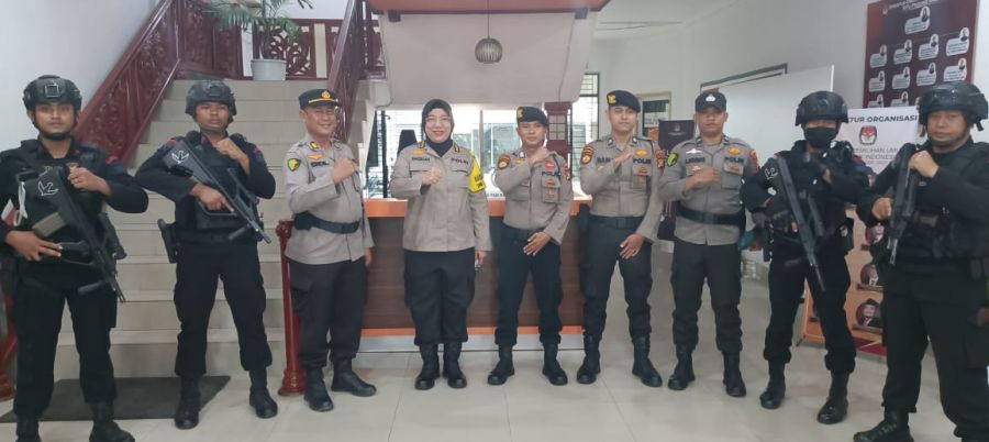 Satgas Banops Subsatgas dokkes Polda Riau Sambang Personel