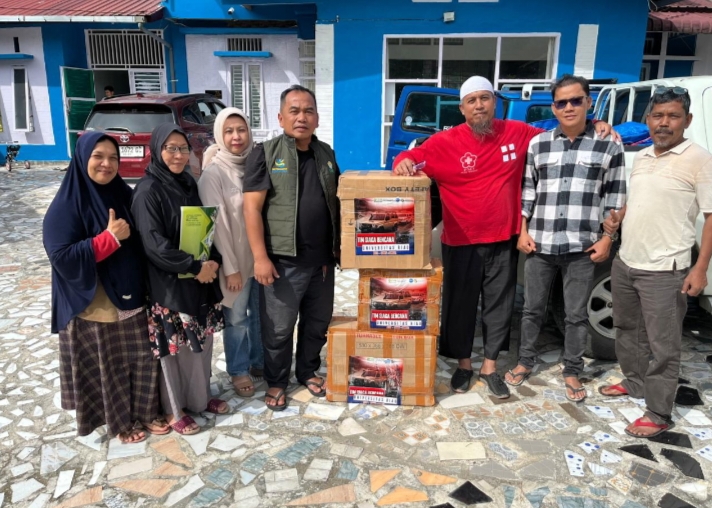 Satgas Bencana Universitas Riau Kunjungi Korban Bencana Hidrometeorologi di Aceh Tengah