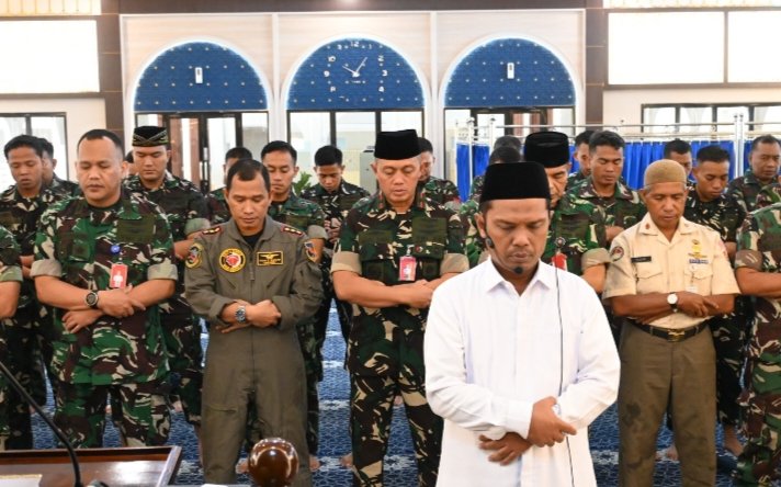 Semarak Ramadhan, Personel Lanud RSN Laksanakan Khatam Al-Qur’an