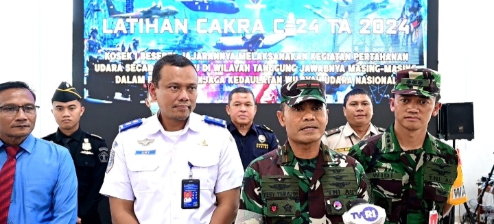 Sinergi Antar Lembaga, Lanud Roesmin Nurjadin Simulasi Penanganan Pesawat Asing