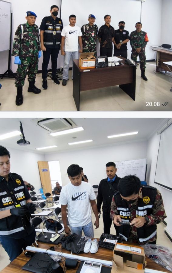 Sinergi TNI AU Dengan Avsec, 47 Gram Sabu Gagal Terbang dari Bandara SSK II Pekanbaru
