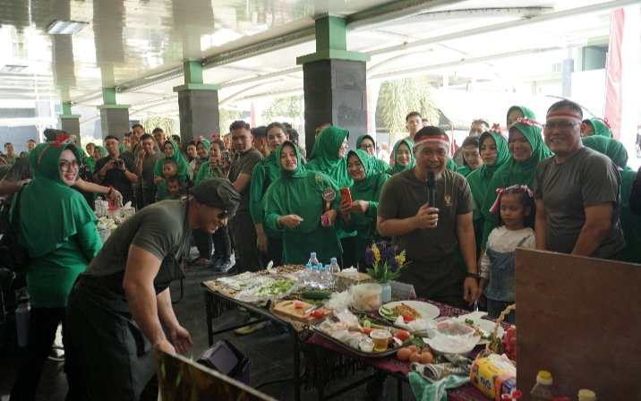 Sorak, Tawa, dan Semangat Merah Putih Warnai Lomba HUT ke-81 RI di Kodam XIX Tuanku Tambusai
