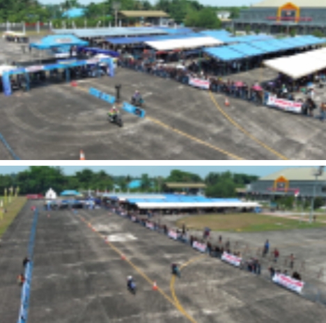 Spirit Humanis TNI AU Hadir di Lintasan Balap: Danlanud Oto Fest 2025 Resmi Dibuka di Lanud RSN