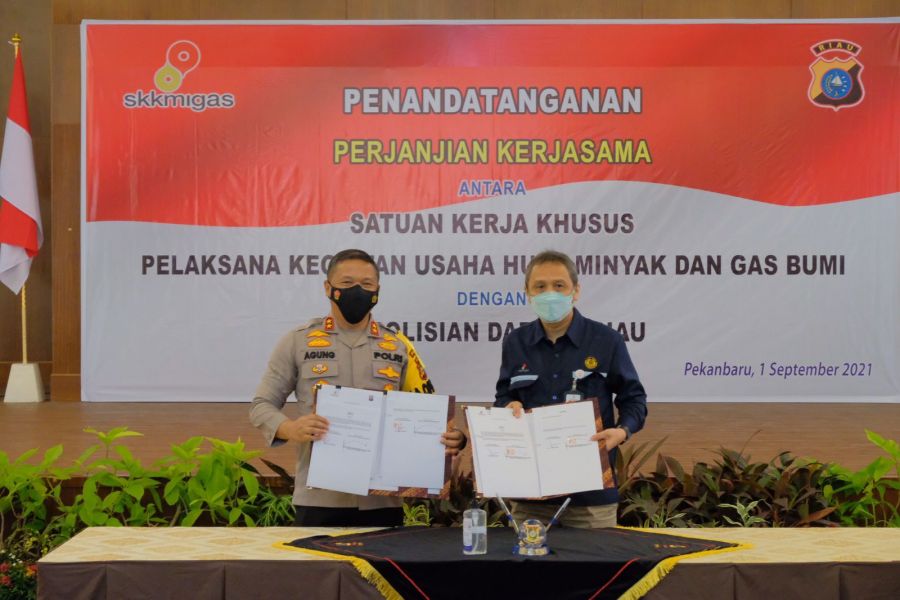 Kapolda Riau: Bentuk Komitmen Polda Kelola Keamanan Blok Rokan Secara Baik, Efisien dan Modern