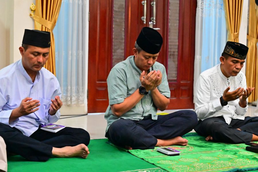 Tempati Rumdin, Danlanud Roesmin Nurjadin Gelar Yasinan dan Doa Bersama