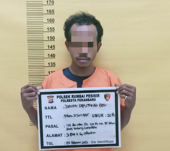 Tim Opsnal Polsek Rumpes Tangkap Terduga Penjual Sabu di Daerah Kampter