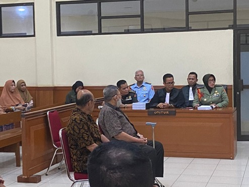Tim Penuntut Koneksitas Bacakan Tuntutan terhadap Terdakwa