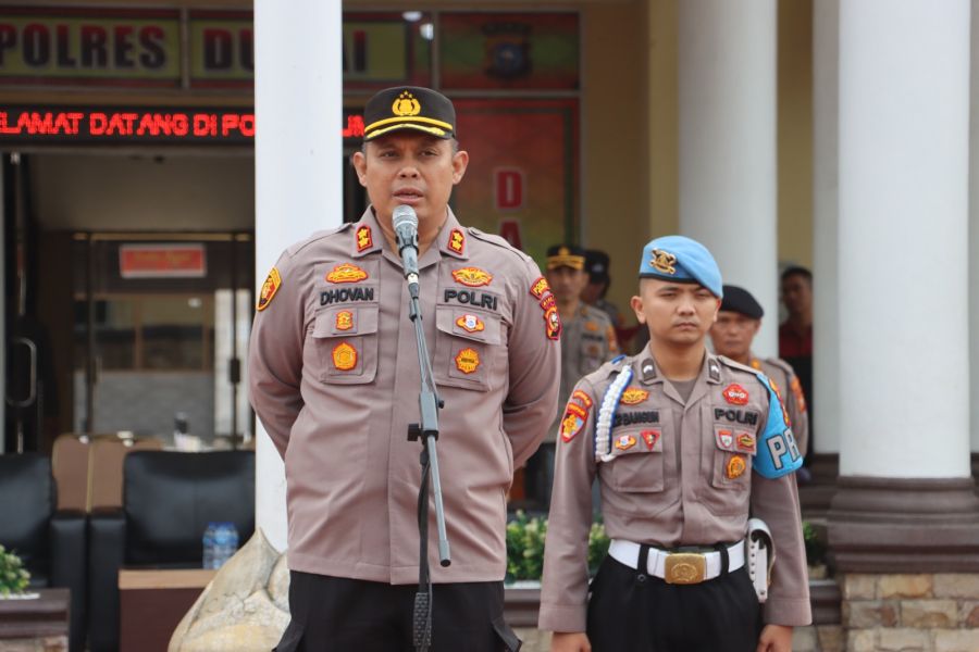 Tingkatkan Kemampuan Personel, Polres Dumai Gelar Lomba Pengendalian Massa 