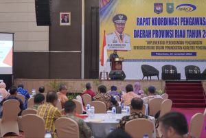 Wagubri Edy Natar Nasution Buka Rapat Koordinasi Pengawasan Daerah