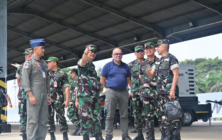 Wakasau Tinjau Security System Lanud RSN, Perkuat Kesiapan dan Modernisasi Pengamanan