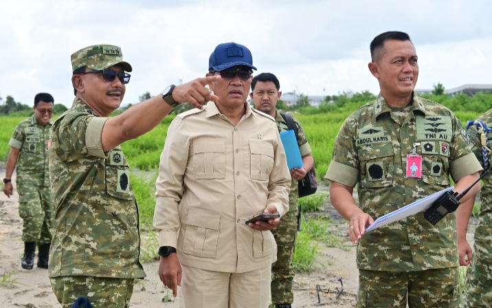 Wamenhan RI Tinjau Kesiapan Infrastruktur Rafale